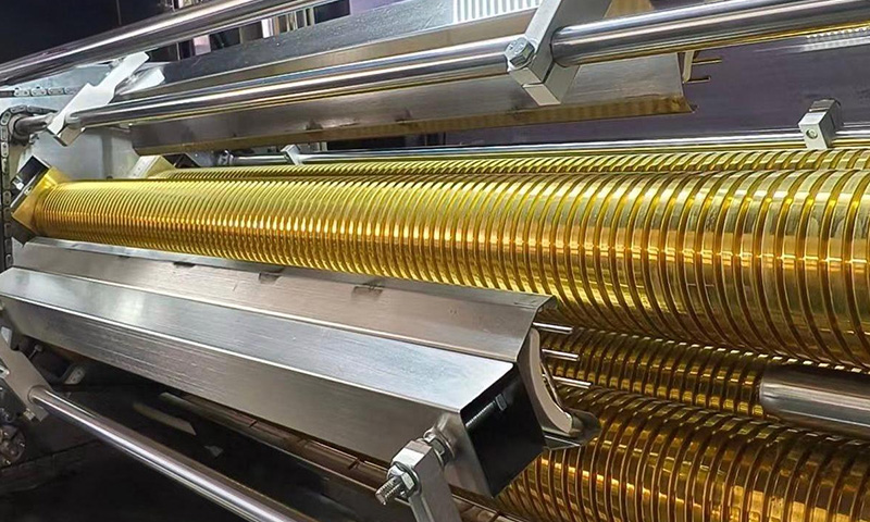 1.5 meters 4 screw spindles Plastic Cup Rimming Machine